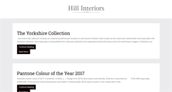 Desktop Screenshot of blog.hill-interiors.com